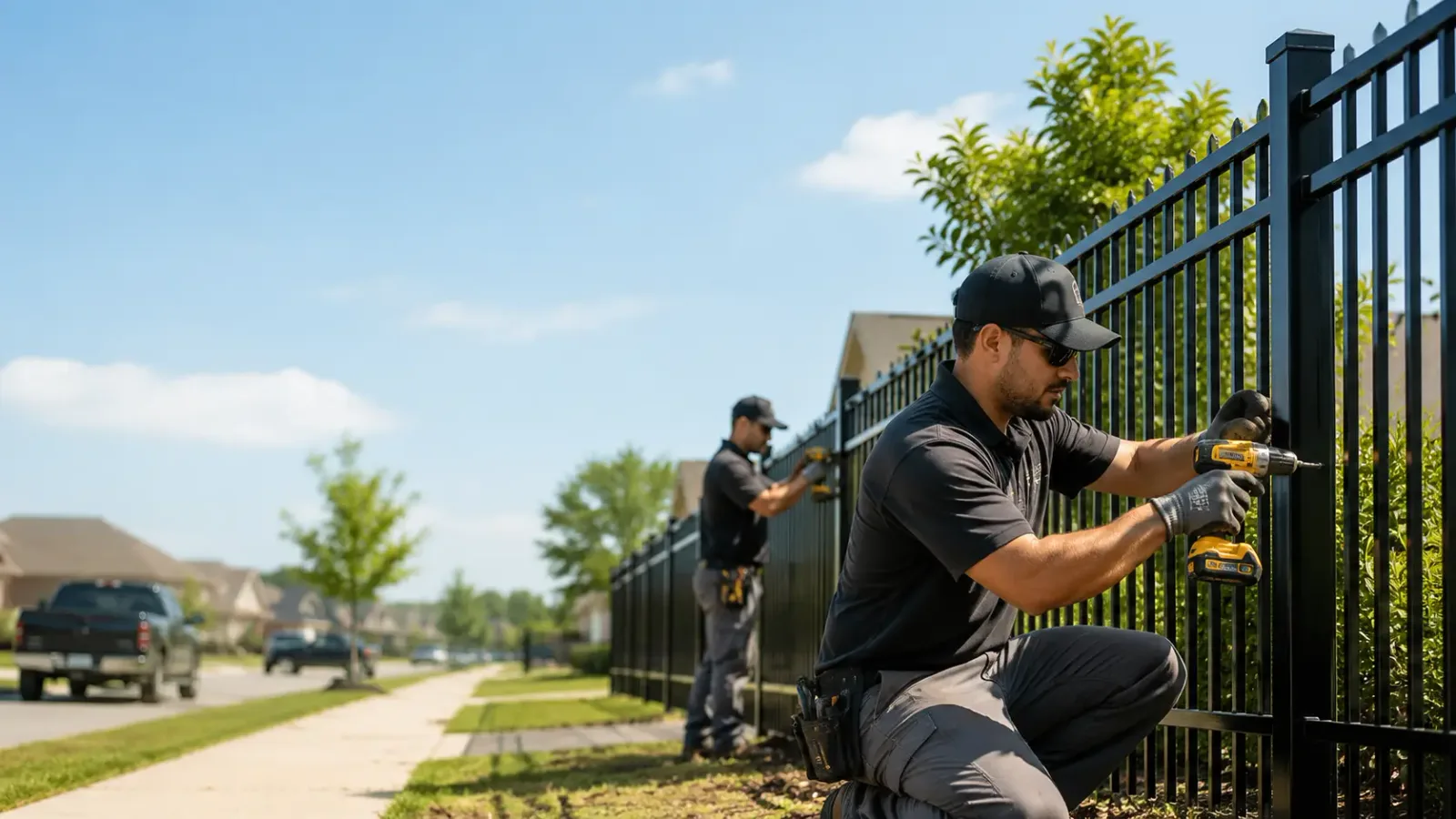 Metal Fence Installation in Lower Salem, OH